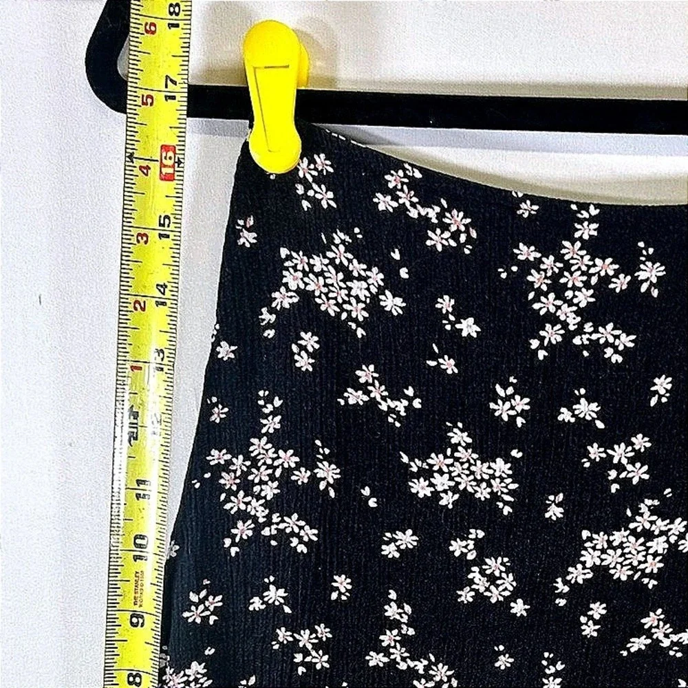 Abercrombie & Fitch '17 Floral Mini Skirt Coquette Cottagecore Y2K Ruffle Skater